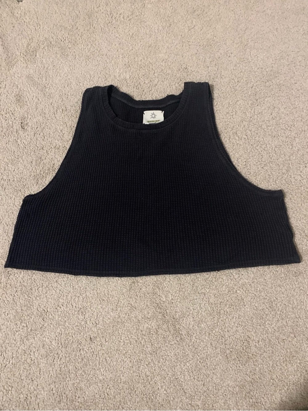 aerie Black Tank